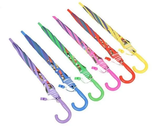 

Creative bird children long handle umbrella