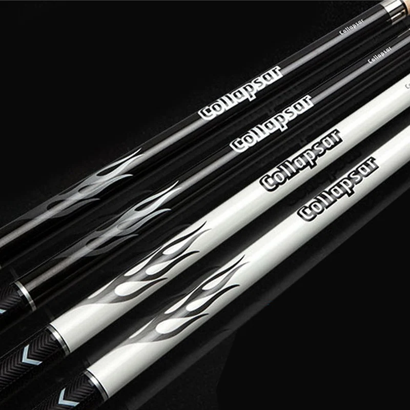Cue Stick 2 шт 58 дюймовый клен деревянный вал черный белый 11 5 мм/13 мм наконечник