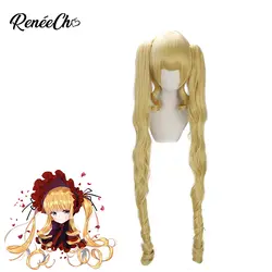 Rozen косплей для девушки аниме косплэй Рейнер Rubin парик Shin Ku волосы чистый Рубин косплэй длинные волнистые Лен синтетические волосы