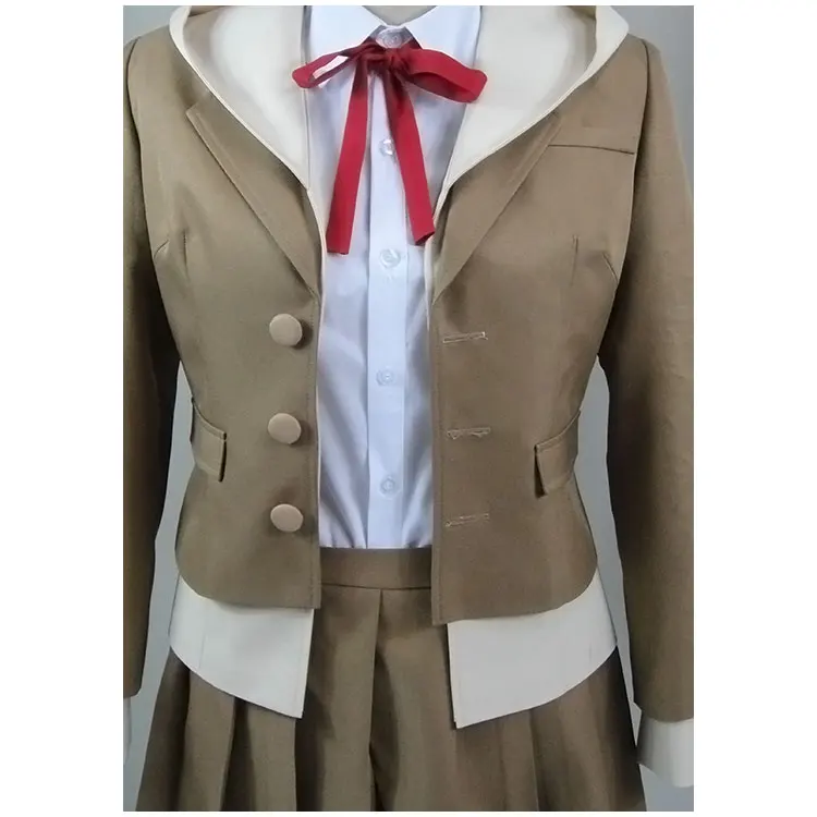 Danganronpa 3 The End of Hope's Peak High School Despair Arc Chiaki Nanami Uniform Short юбка костюм для косплея|cosplay
