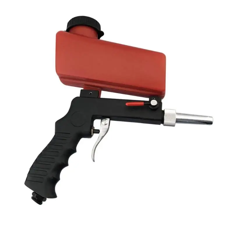 

Portable Mini Gravity Pneumatic Spray Gun Home DIY Mini Blasting Device Sandblaster Adjustable Sandblasting Machine