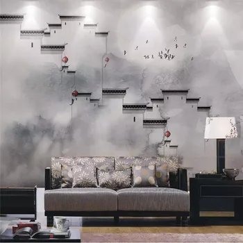 

3D wallpaper construction horse head wall hand-painted landscape living room wall professional custom mural photo wallpaper