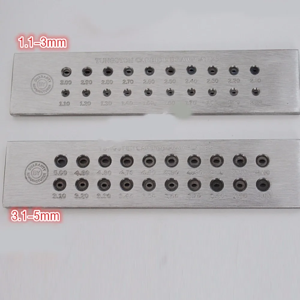 Tungsten Carbide Wire Drawplate 1.1 3.0MM Oval Shape Draw Plates