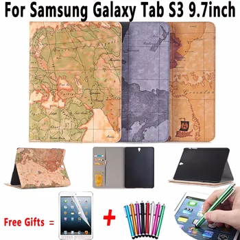 

World Map Cover for Samsung Galaxy Tab S3 9.7 T820 T825 Case Cover with Stand for SSamsung Galaxy Tab S3 9.7 T820 T825 Case