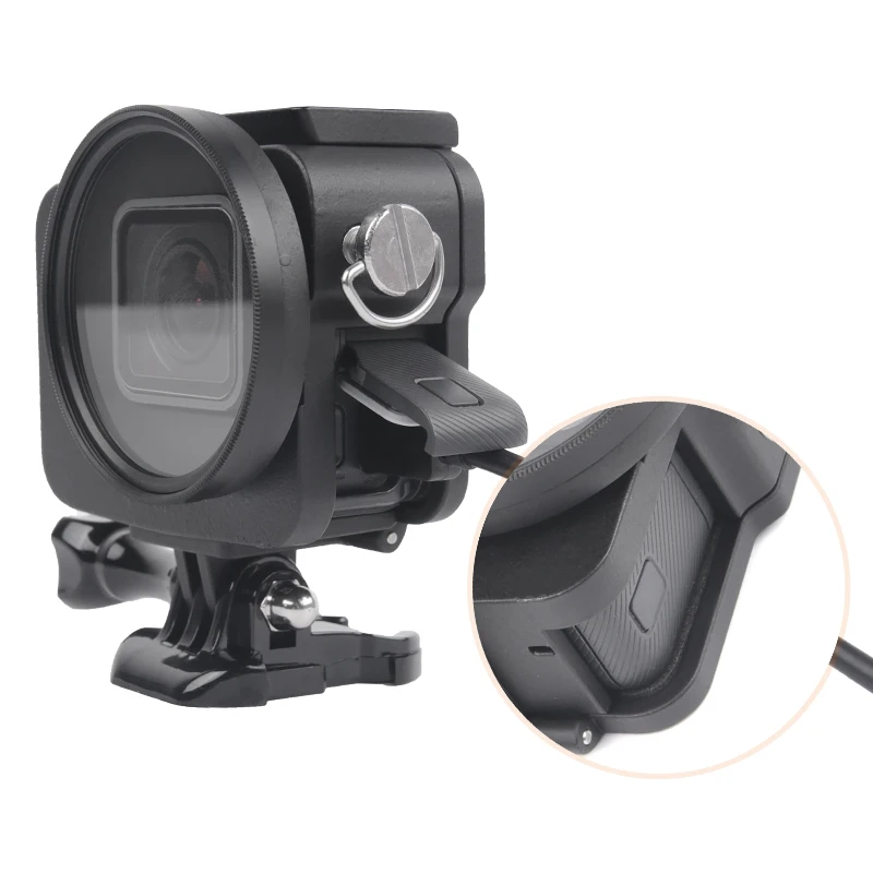 Металлический корпус для GoPro Hero 7 6 охлаждающая рамка из алюминиевого сплава