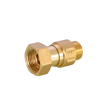 

Brass Check Valve 1/2" Male to 3/4" Female Thread Non-Return Valve Brass Free Shipping