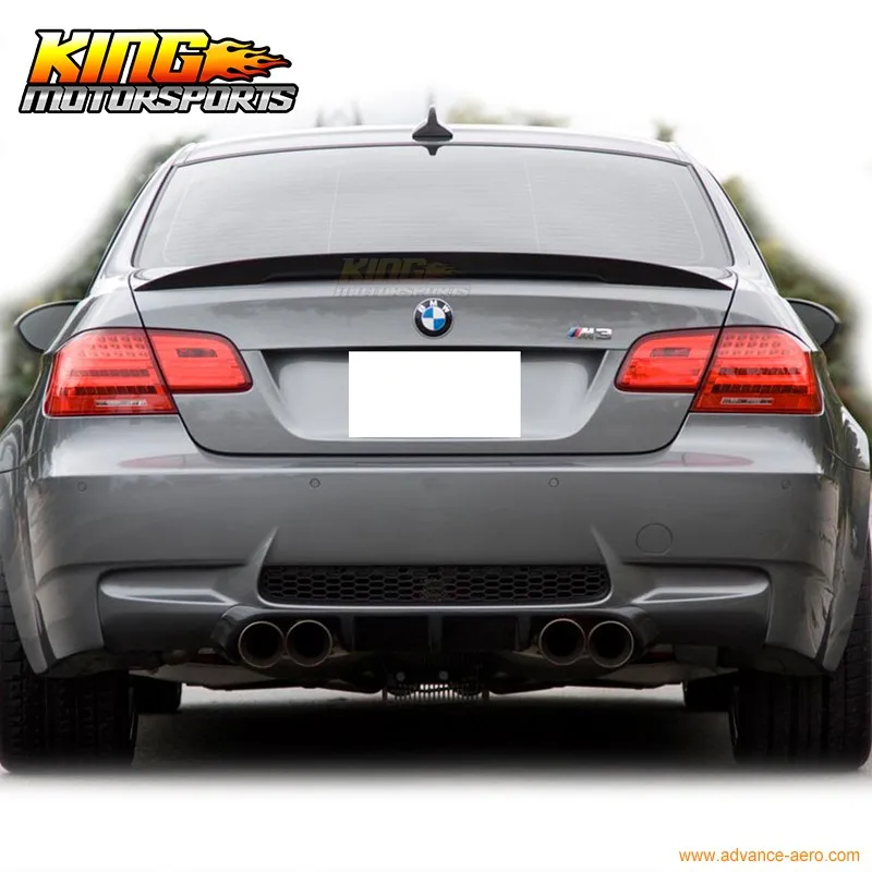 Для 2007 2008 2009 2010 2011 2012 2013 BMW E92 купе P Стиль Цвет код#475 роспись багажник спойлер