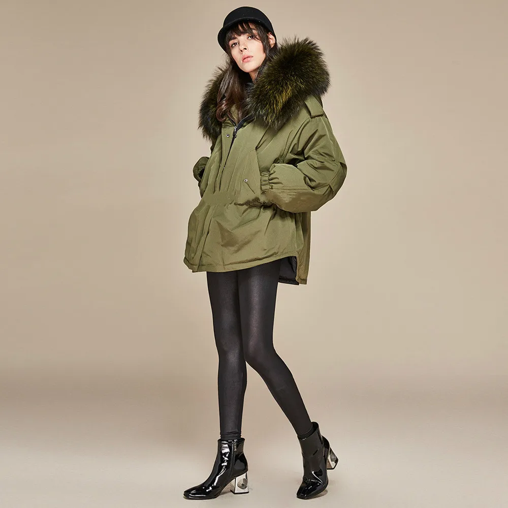 100 Manteau 90 Épais Parka ardoisé Parkas Fourrure Naturel Capot Laveur D'hiver bourgogne Et Canard De 2018 Blanc Green Bule Raton Femmes Collier Navy Duvet rose army Long OwIrqpO