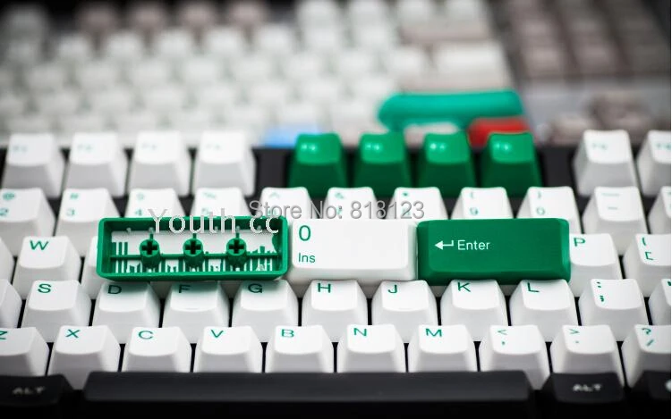 Механическая клавиатура keycaps Cheese cherry mx OEM 104 Taihao double shot гранитный Dolch keycap