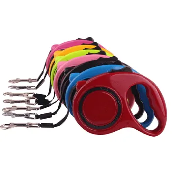 

Soft Nylon Training Walking Dog Leash Portable Automatic Scaling Pet Dog Collar Pet Outdoor Pet Supplies