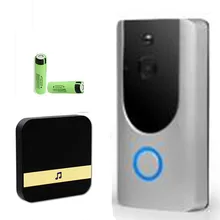 APP удаленный Contorl 720 p беспроводной звонок с телефонной связью Видео дверной телефон