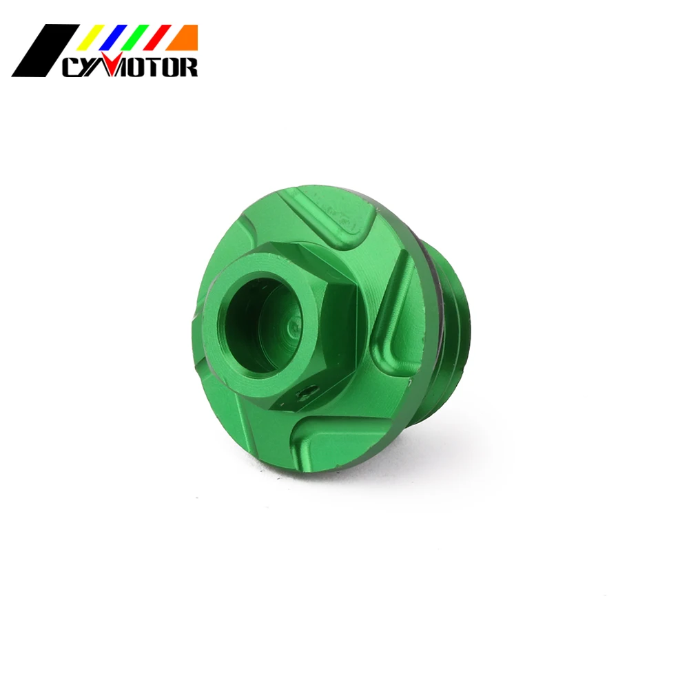 

Motorcycle CNC Aluminum Engine Oil Dipstick Filter Plugs For KDX KX KLX CR CRF YZ YZF WR RM Raptor 60 65 80 85 125 250 300 450