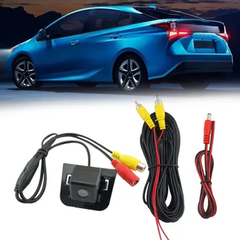 

1PCS Brand New Car Rear View Backup Reverse Hole OEM Camera For Toyota Prius 2012 1/4 inch CMOS PC7070 CVBS RCA Connector