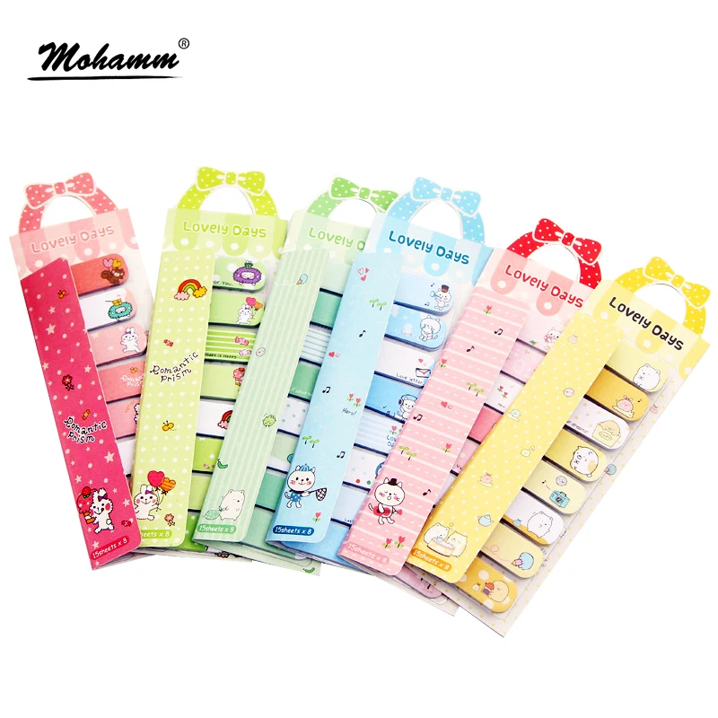 Buy 1 Pics Kawaii Paper Cute Sticky Bookmark Flags