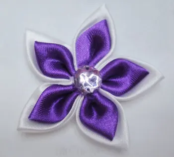 

Free shipping 200pcs fabric flower Appliques
