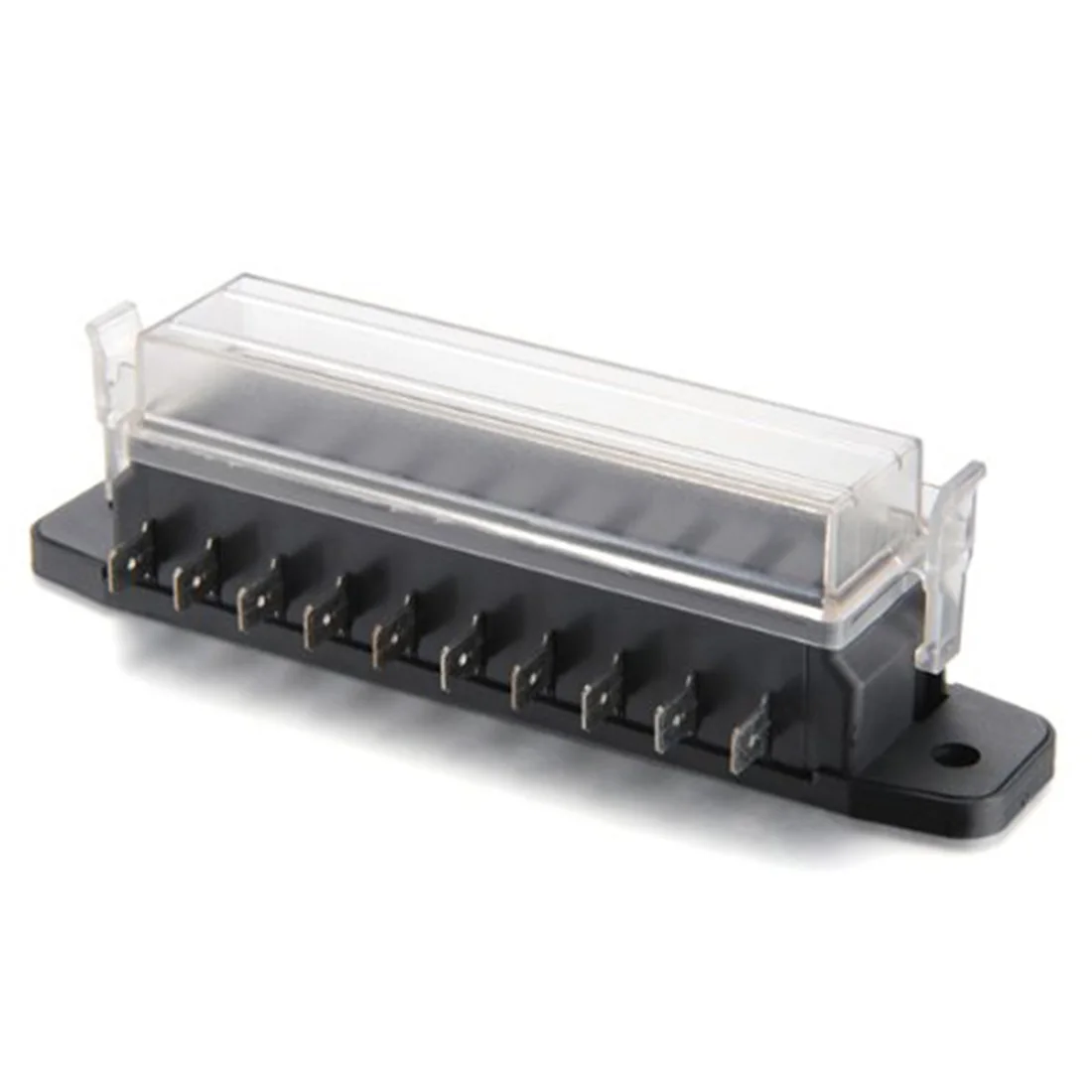 marsnaska new 12v 10 way blade fuse box board holder under