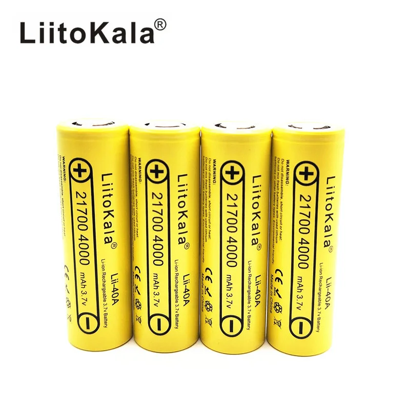 Аккумулятор 21700 liitokala Аккумулятор 21700 liitokala