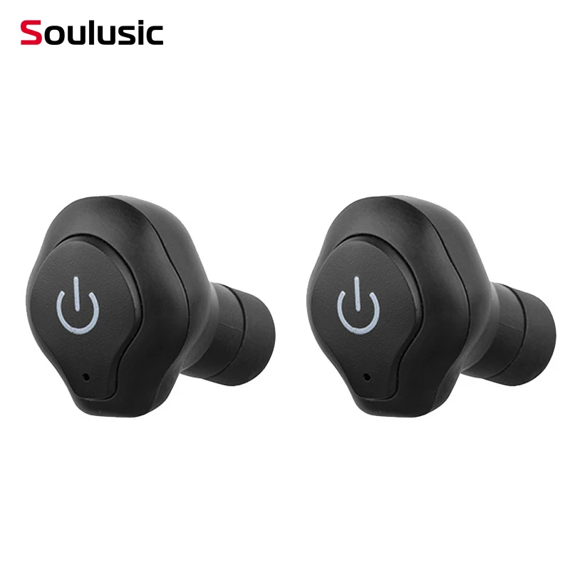 

Soulusic DS-13 TWS Headphone Mini Wireless Bluetooth Earphone CSR APTX Sport In Ear Stereo Earbuds Anti-fall Earpiece with Mic