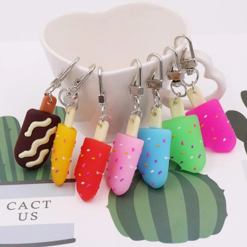 10pcs/lot Party Favors Fruit Pinkycolor Popsicle Ice Cream Baby Shower Gift Guest Giveways For Girls Bag Decoration | Дом и сад