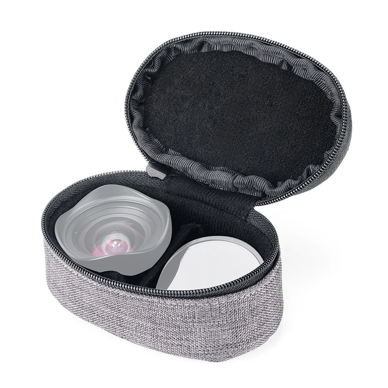 

Ulanzi Portable Smart Phone Camera Lens Storage Box for Moment Lens Portable Mobile Phone Bag Lens Storage Case