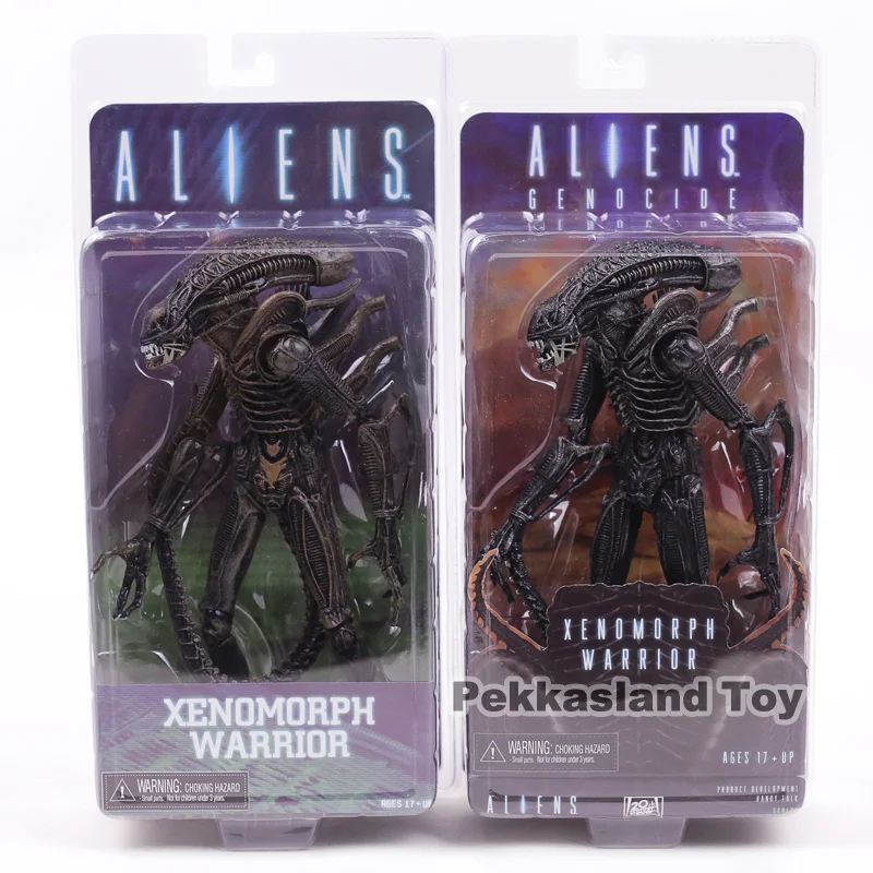 NECA Aliens Xenomorph Krieger Schwarz Serie 5 Alien 18cm Figur Modell Geschenk