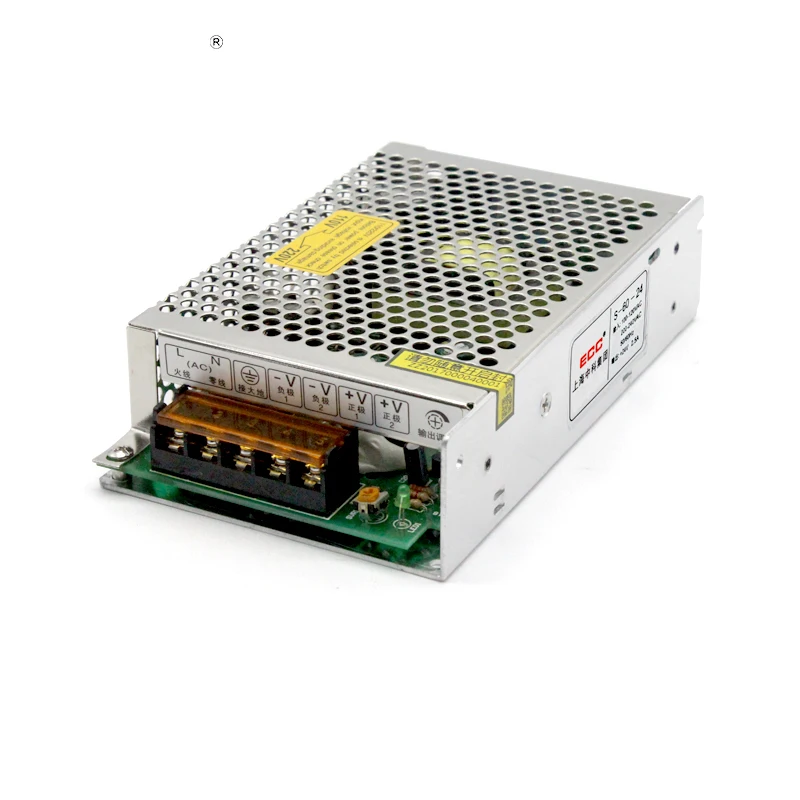 Switching Mode Power Supply S 60W 24V 2.5A Monitor LED