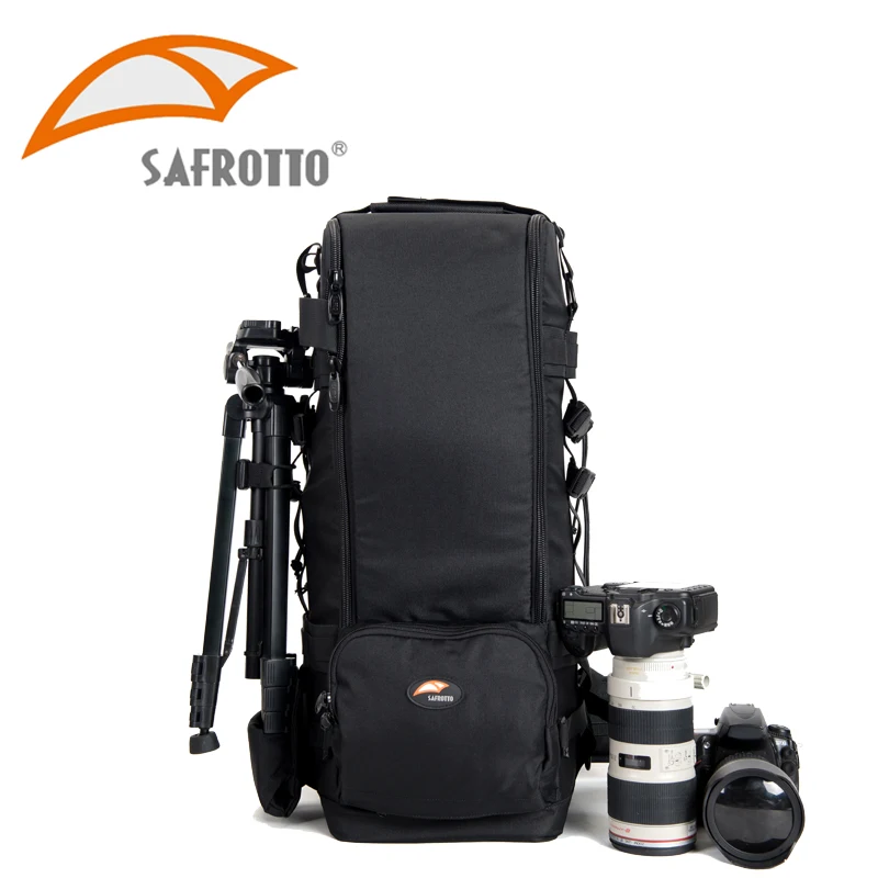 Safrotto Professional Photographic 600mm Lens Case Protector Long Camera Telephoto Lens Shoot DSLR Backpack For Canon Cannon Bag