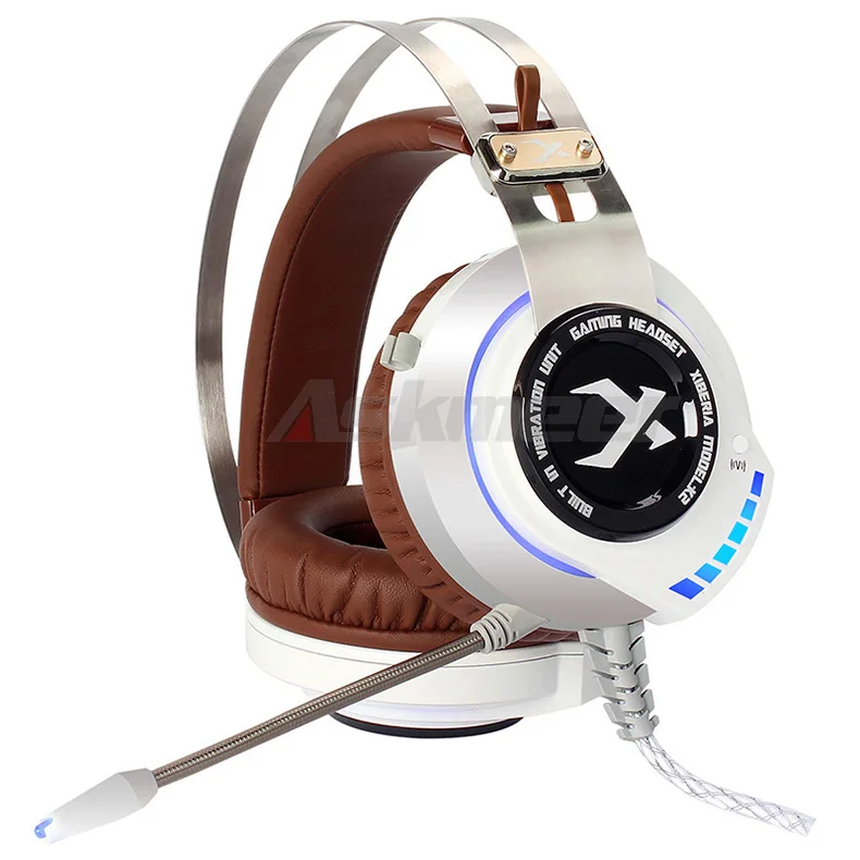 XIBERIA K2 Computer Gaming Headphones Stereo Surround Sound Glowing LED Light Game Headset Gamer with Microphone fone de ouvido (7)