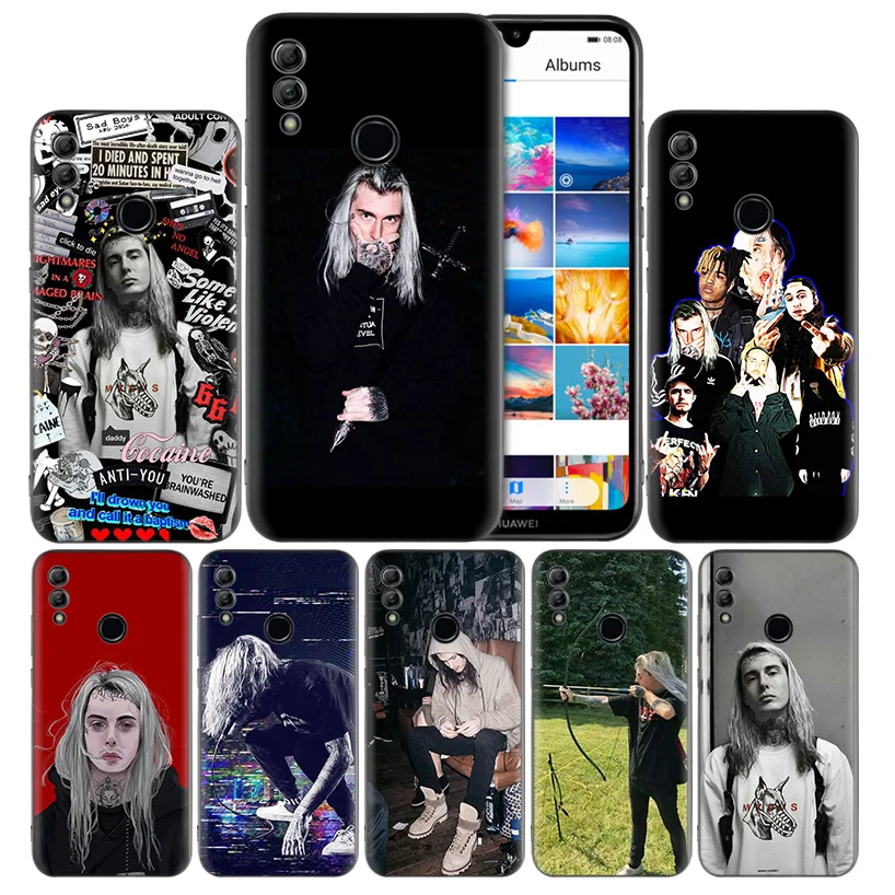 

Bones Rapper Sesh Silicone Case Cover for Huawei Honor 8X 8C 8A 8S 10 10i 20i 20 Play Y9 Y7 Y6 Y5 Lite Pro 2018 2019 Phone Shell