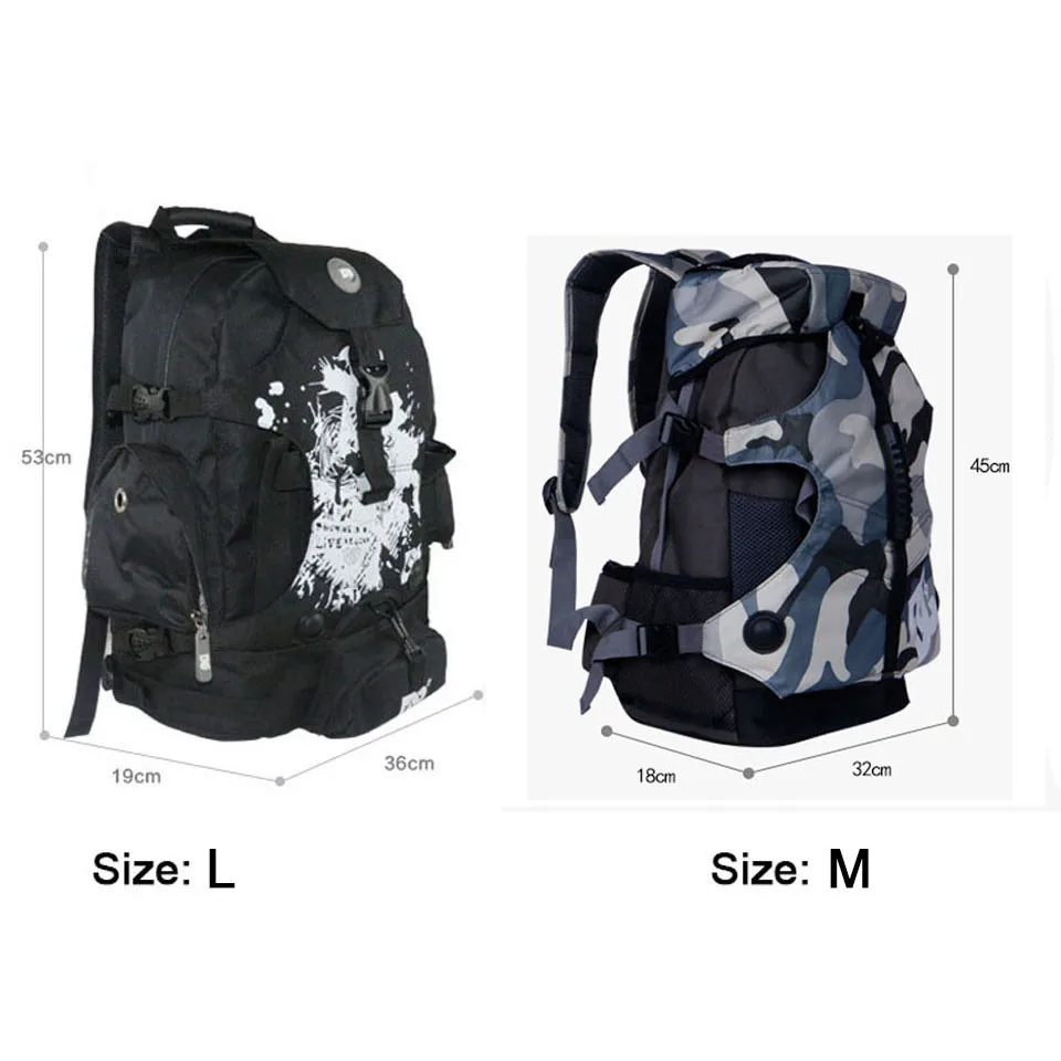 Roller Skates Shoes Bags For Inline Speed Skate Backpacks Slalom Skates
