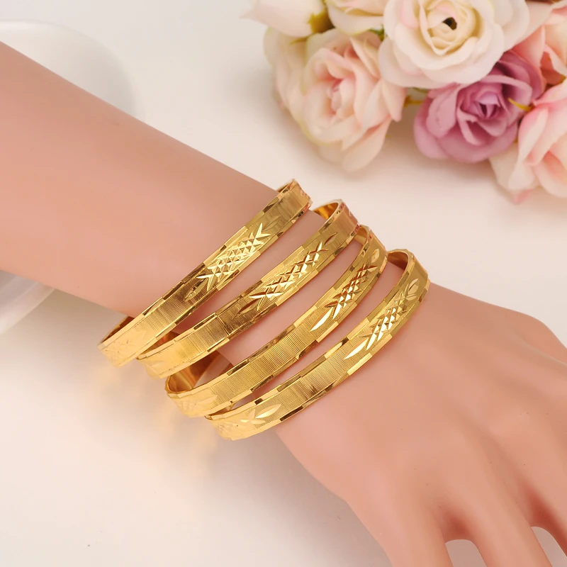 Women Bangle Bracelet, Dubai Bride Wedding, Ethiopian, Africa Arab Jewelry Gift, Bangle Bracelet
