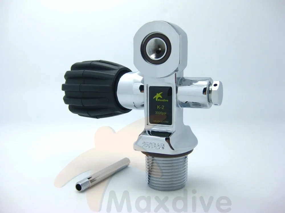 MAXDIVE Scuba Tank Valve Scuba Diving Valve 3000psi Yoke Type 3/4