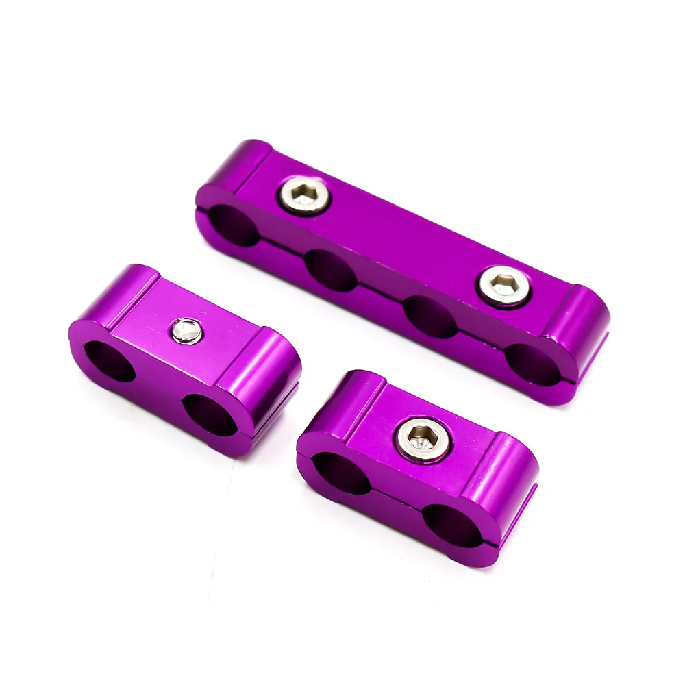 3 шт. двигателя Свеча зажигания провода Сепаратор разделительный Зажим Комплект