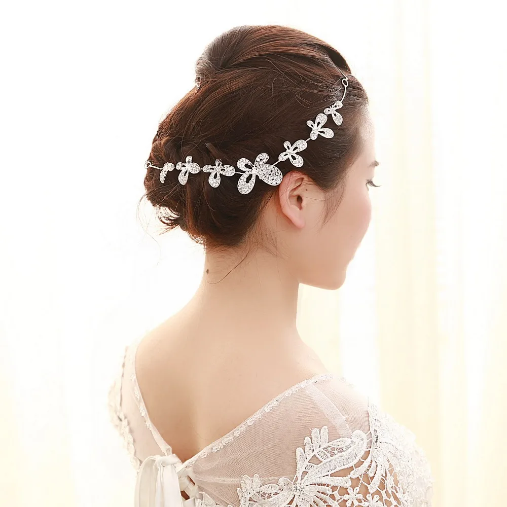 

Butterfly Crystal Bridal Hair Sticks Bridal Butterfly Hairpins Hairstyle Braider Tiara Hair Clips Jewelry Wedding Accessories
