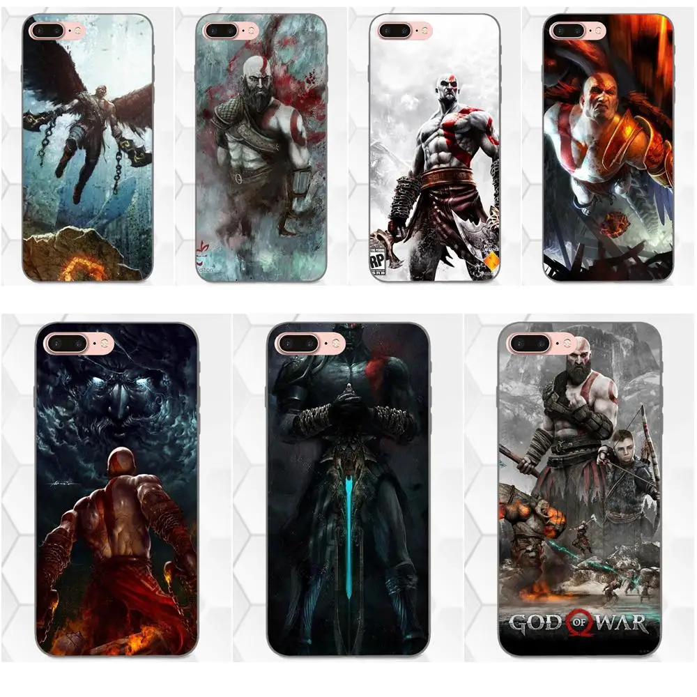 Чехлы для Samsung Galaxy Note 4 8 9 S3 S4 S5 S6 S7 S8 S9 S10 Edge Plus Lite I9080 G313 чехлы видеоигр God Of War