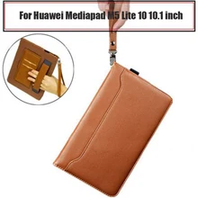Для huawei MediaPad M5 Lite 10 BAH2-W19/L09/W09 чехол высокого качества из искусственной кожи чехол-подставка для медиа-планшета M5 Lite 10,1"