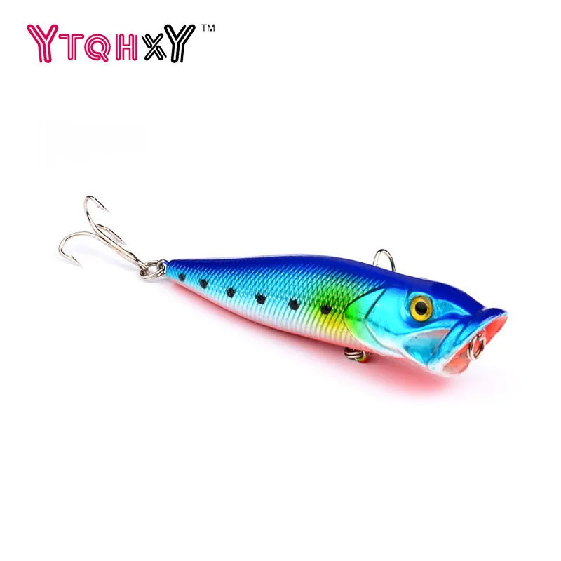 1 шт. Topwater 8 см 12 г Поппер для рыбалки Lur Isca искусственный рыболовный Воблер