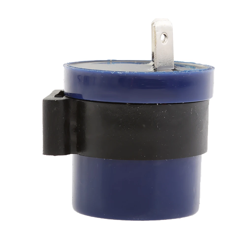 Azul 2 Pin vuelta de la motocicleta de la señal intermitente indicador busca Flasher Relay accesorios de la motocicleta y piezas del sistema eléctrico Azul 2 Pin vuelta de la motocicleta de la señal intermitente indicador busca Flasher Relay accesorios de la motocicleta y piezas del sistema eléctrico