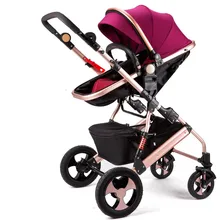 High View Baby Stroller Folding Poussette Stroller Bebek Arabasi Kinderwagen Baby Stroller