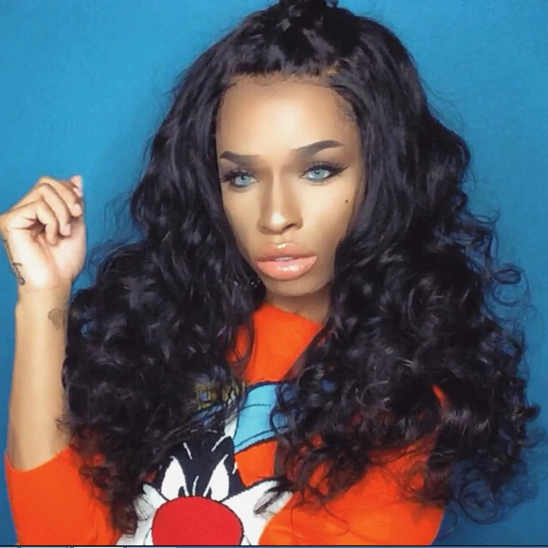 Model Queen Hair Brazilian Virgin Hair Natural Black Brazilian