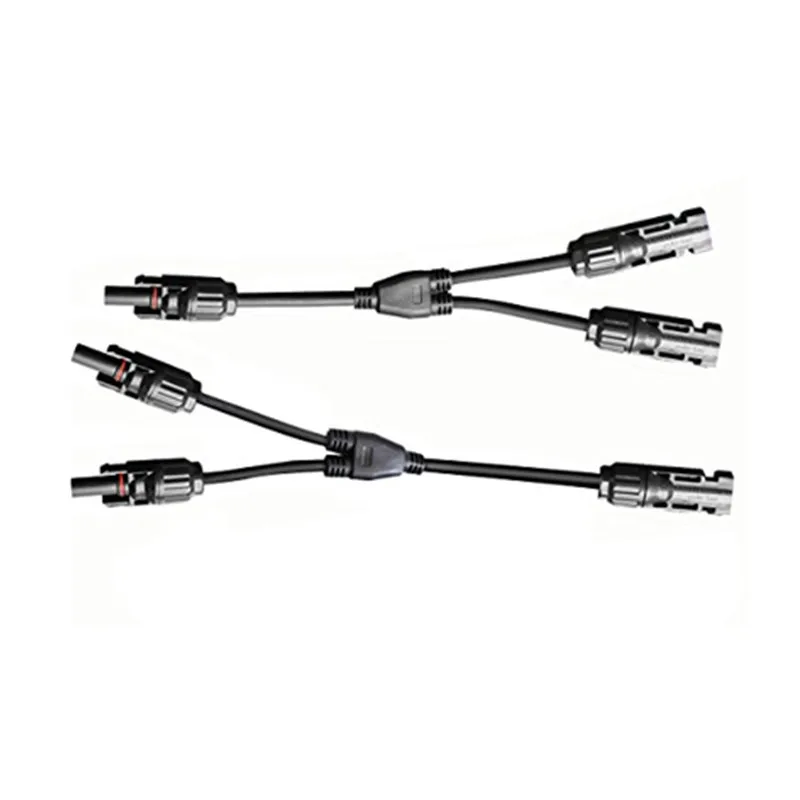 

1 Pair Y MC4 Solar Panel Cable Branch Connector
