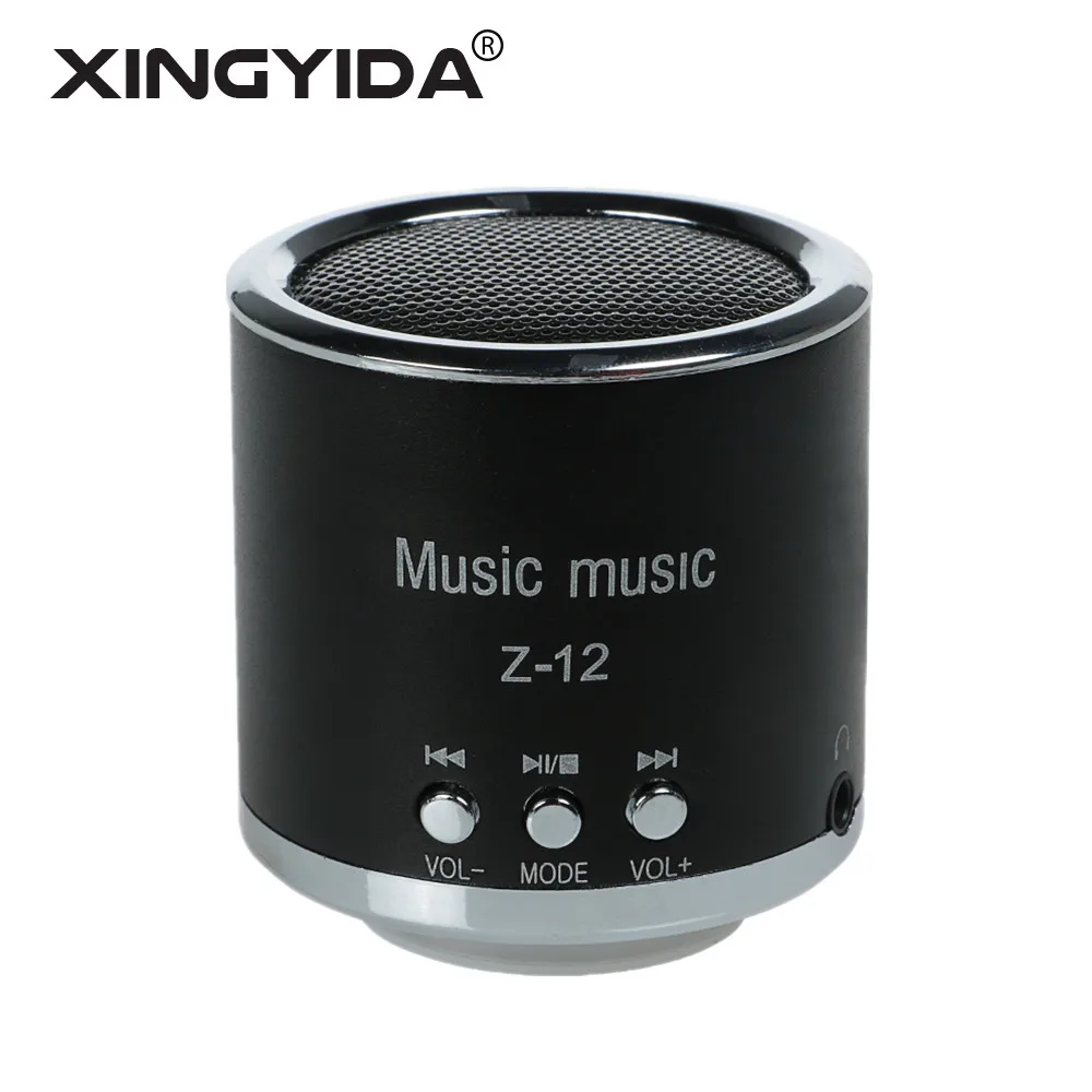 Xingyida мини-радио Динамик стерео S TF FM USB AUX музыка бумбокс Металл Бас Altavoz для