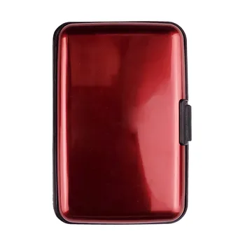 

Metal Business Credit Card Name Id Card Holder Wallet Box Mini Antimagnetic Waterproof Aluminum Cards Holder #LR1