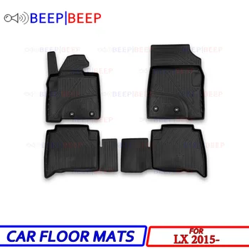 

For Lexus LX 2015- car floor mats carpets auto floor mat dust proof water proof car styling interior decoration protection