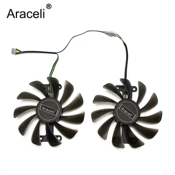 

2pcs/set 95MM GTX 1070/1070Ti GPU VGA Cooler Fan For KFA2 GALAX GeForce GTX1070 GTX 1070 Ti AMP Core Video Cards Cooling