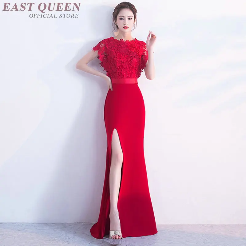 Китайские Восточные платья Летний стиль кружева элегантные дамы китайский год платье AA3208 Y