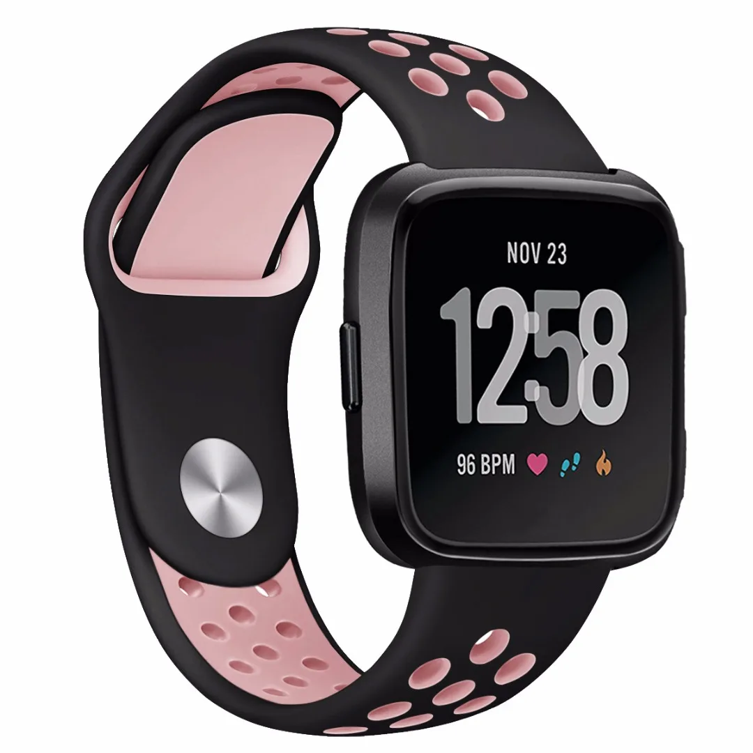 Sport Silicone Band Replacement Wristband sport colors wristband for fitbit versa band soft silicone Sport Silicone Band Replacement Wristband sport colors wristband for fitbit versa band soft silicone