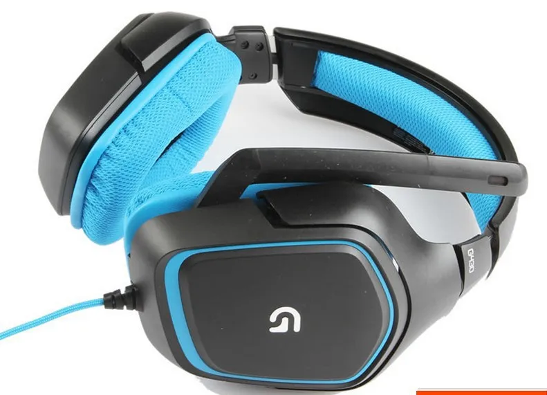 Logitech G430 Gaming Headset, For PC Gaming, Surround Sound With Microphone, Compatible With Mac, PC, Xbox, PS4 Black/Blue | lagear.com.ar