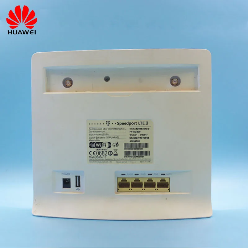 Разблокированный Huawei B593 B593s 12 B593u со встроенной антенной и без антенны шапочкой 4