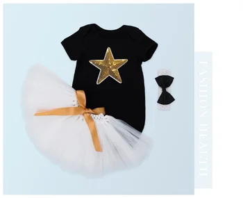 

DollMai Reborn baby girls dolls clothes round collar T-shirt white skirt with hairpin suit for 50-55cm reborn babies dolls toys